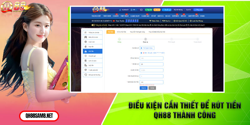 Điều Kiện Cần Thiết Để Rút Tiền QH88 Thành Công